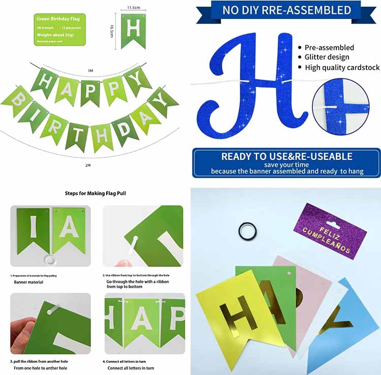 happy birthday flags