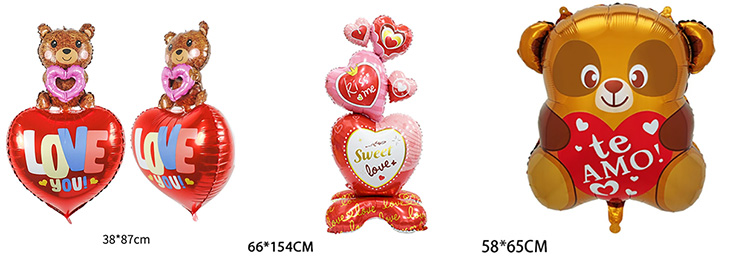 Valentine's Day foil balloons4
