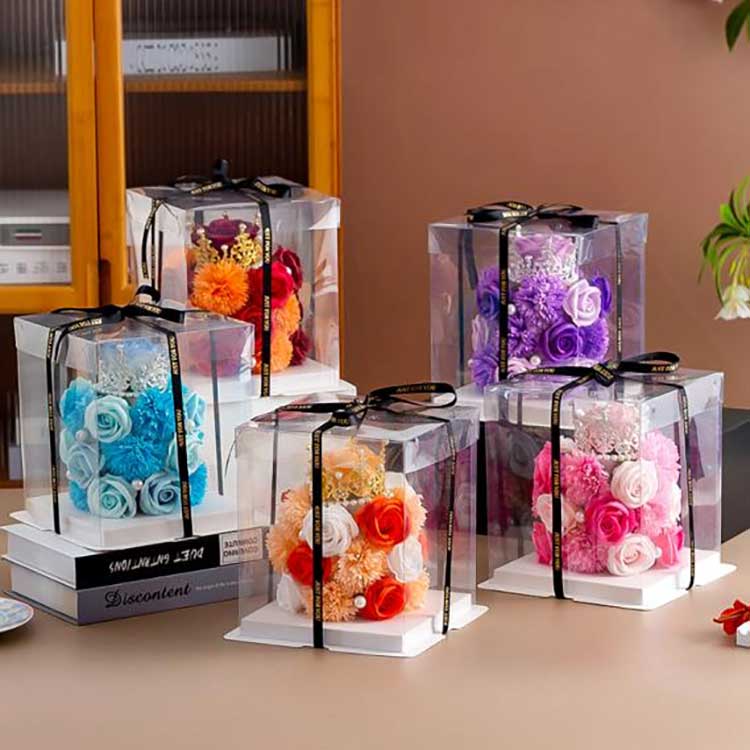 Поклон кутија цвета руже